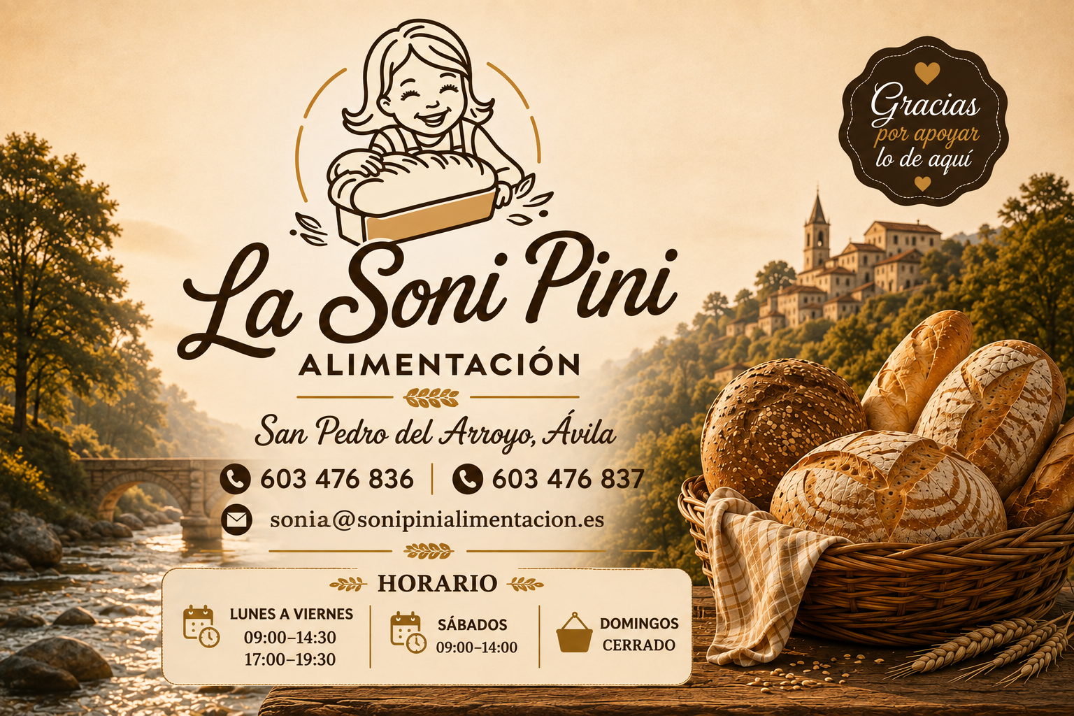 La Soni Pini Alimentación - San Pedro del Arroyo, Ávila