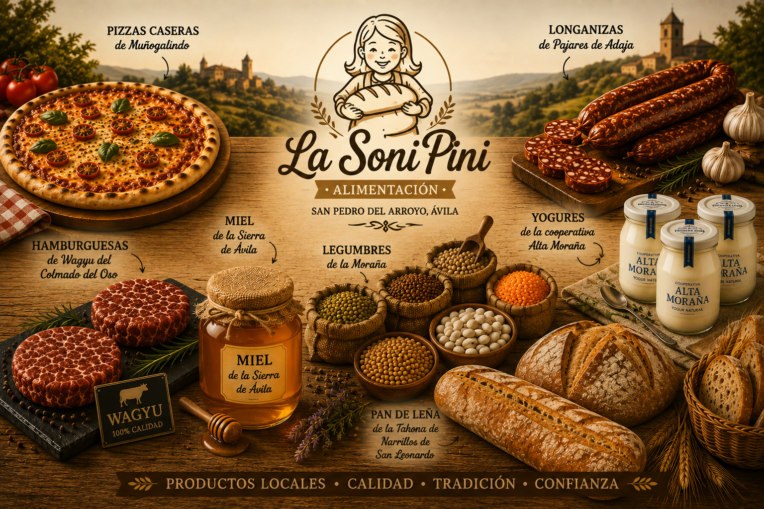 Productos exclusivos de La SoniPini Alimentación